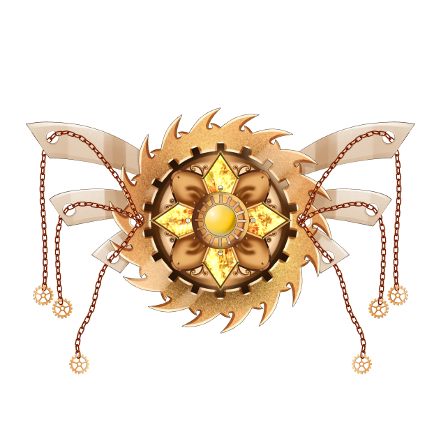 Steampunk Badge 02