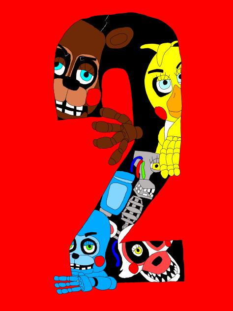 Five Nights at Freddy's Movie Poster V 2