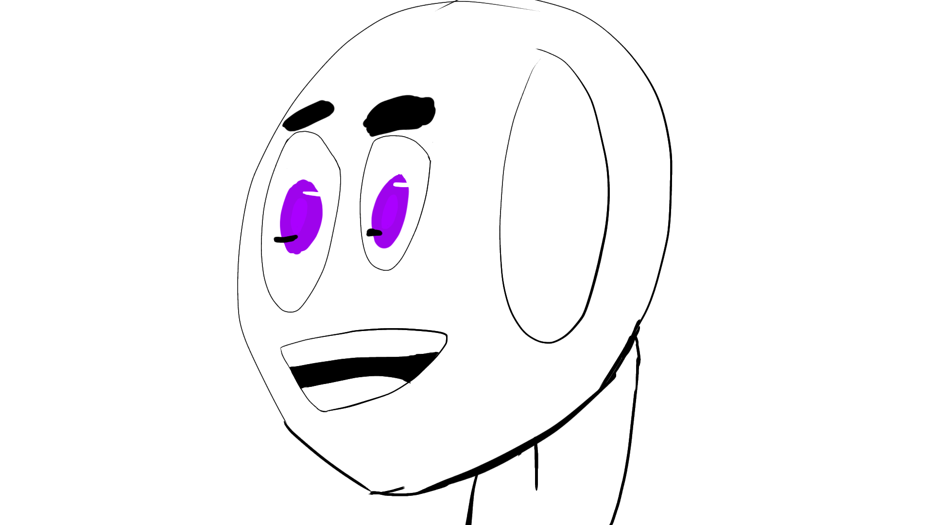 my first face on your tablet - ibisPaint