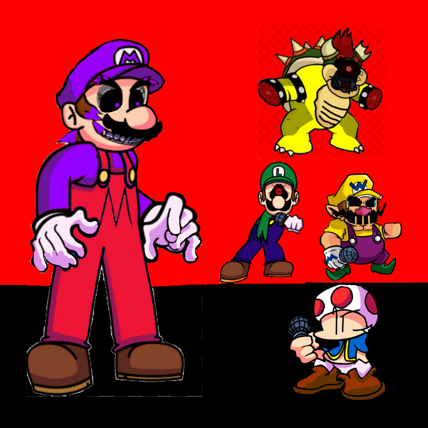 Triple Trouble Mario Mix - ibisPaint