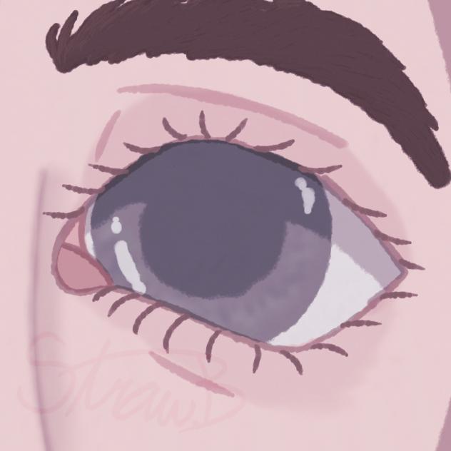 Eye (made with custom brush)