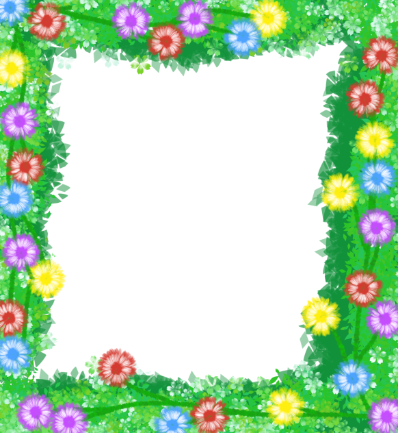 Spring Scenery Frame - ibisPaint