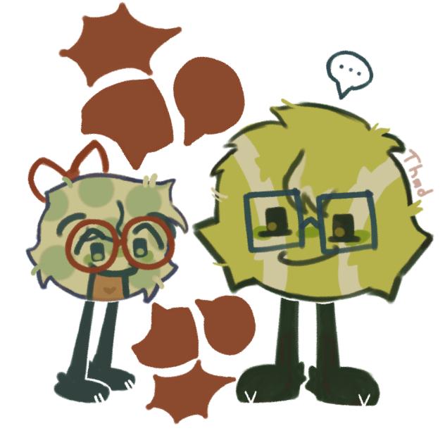 Tennis ball and Golfie