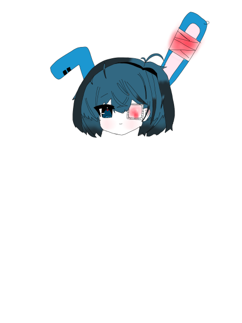 うさぴょんちょっと久しぶりに描いた