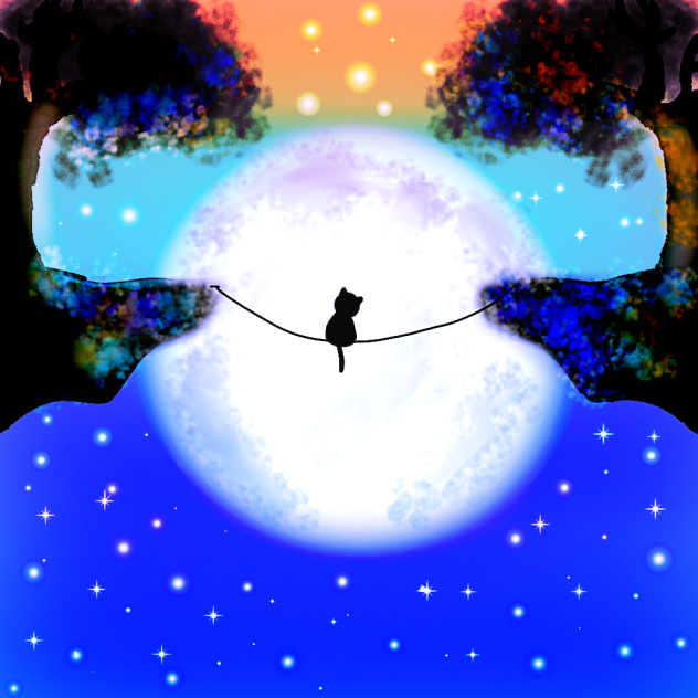 colourful night - ibisPaint