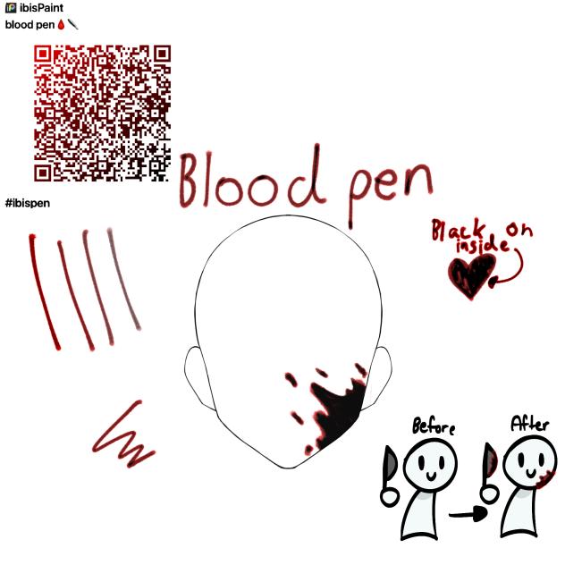 Blood pen🩸✒️