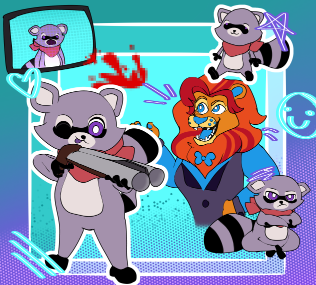 Indigo park!! Rambley fan art