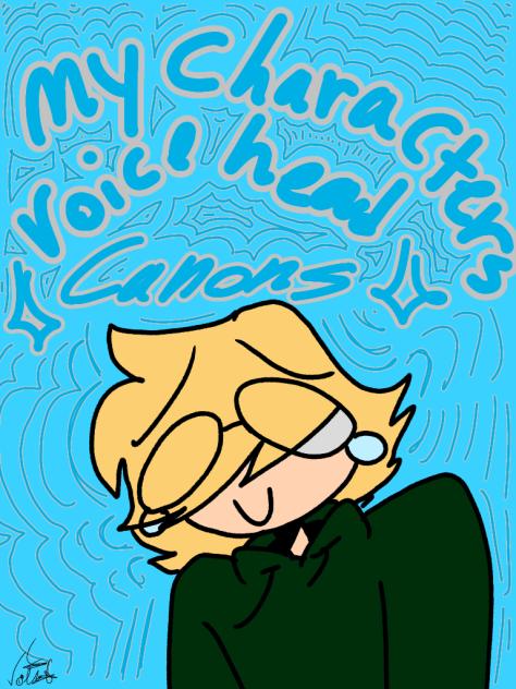my characters voice head canons!