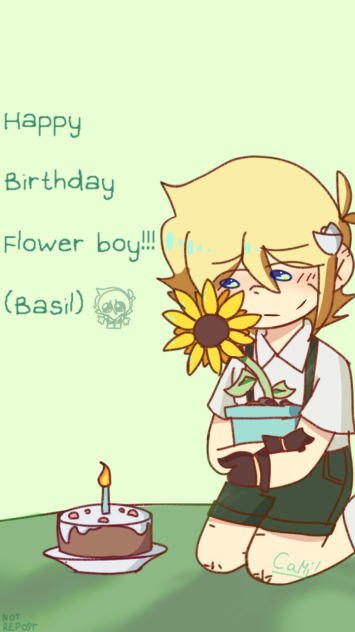 Happy birthday Bagel!! 🌻🌻🌻
