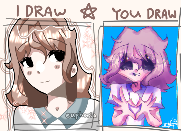I draw you draw with euphoria ✨️✨️✨️✨️