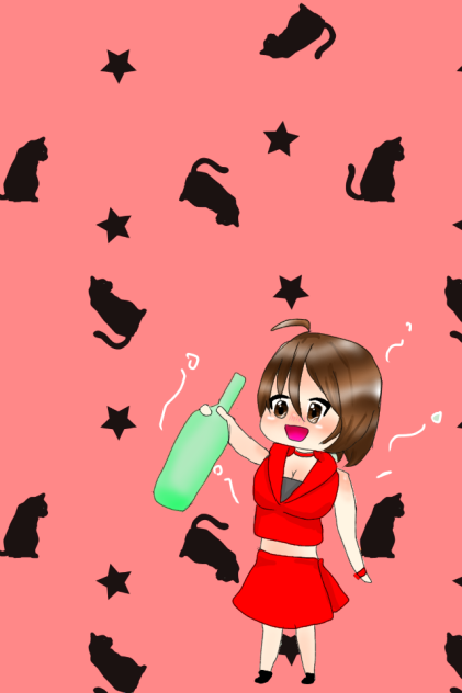 お酒〜(♡˙︶˙♡) MEIKO