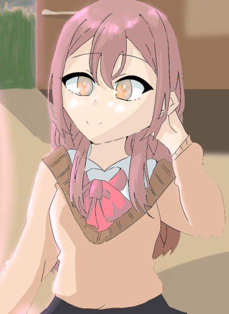 線画塗ったよ!!