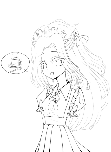 わあ線画