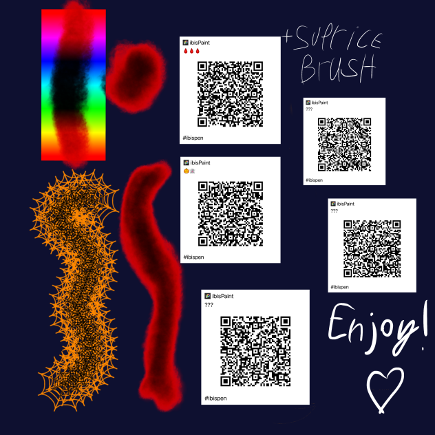 Halloween brushes