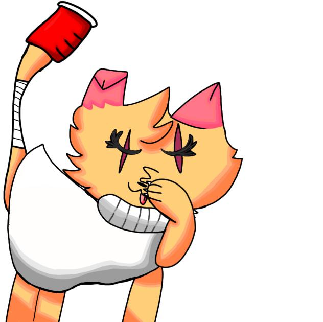 scraps if she was a real cat