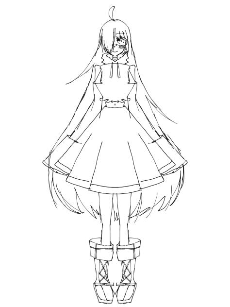 立ち絵兼Vの体を作りたい！