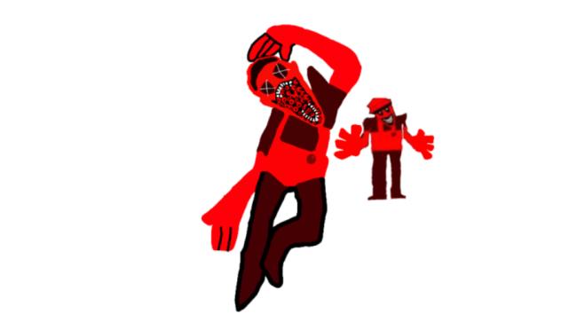 Mr Unreal up pose