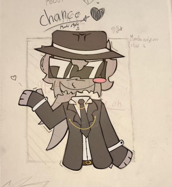 🎰CHANCE IN MY PAPER STYLE HEHE🎰
