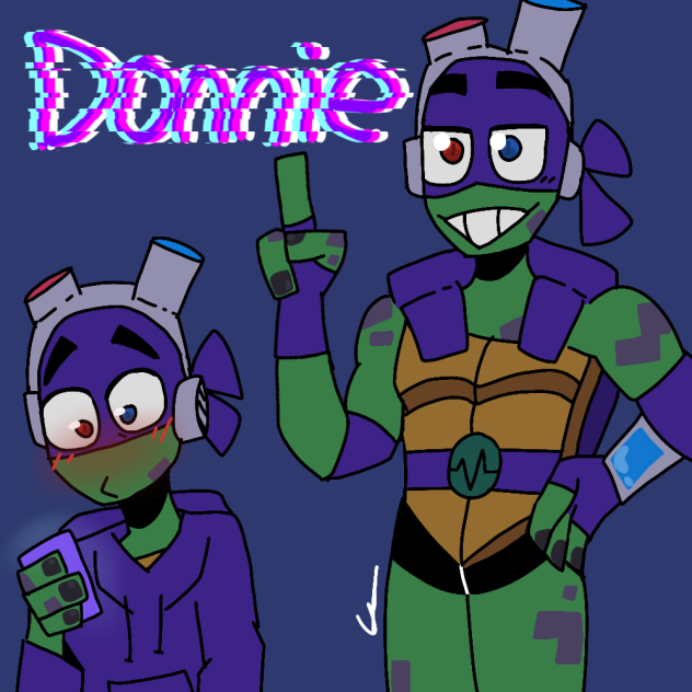 Donnie ROTTMNT - ibisPaint