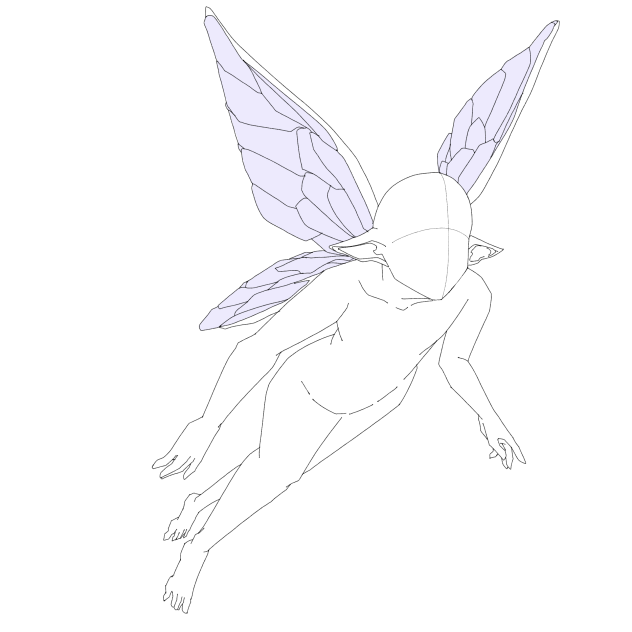 fairy pose 4
