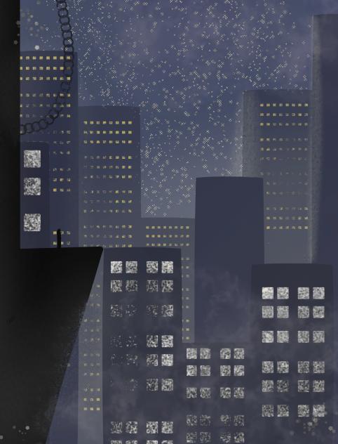 City scene - ibisPaint