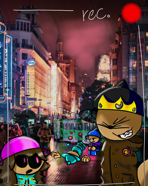 One rainy day lol in China