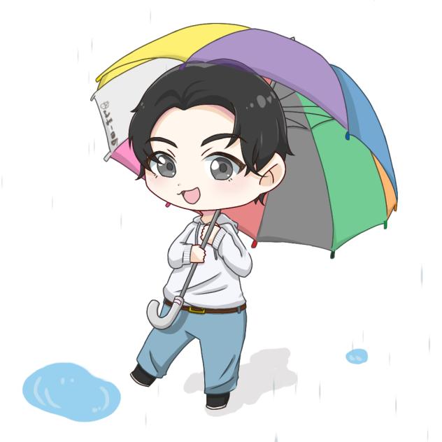 あめのひのらうーるくん☔