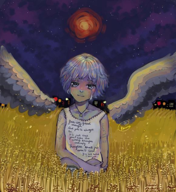 the angel that you are