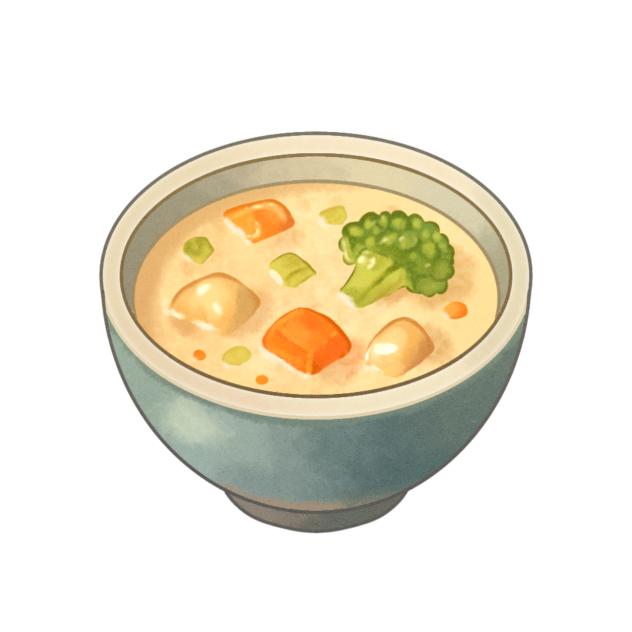 Creamy vegetable soup