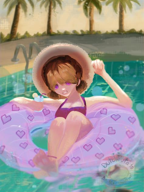 Summer vibes☀️🧊