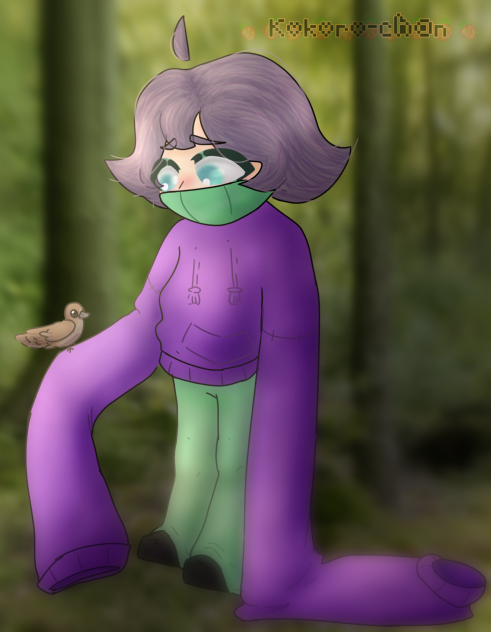 Teruya in the woods