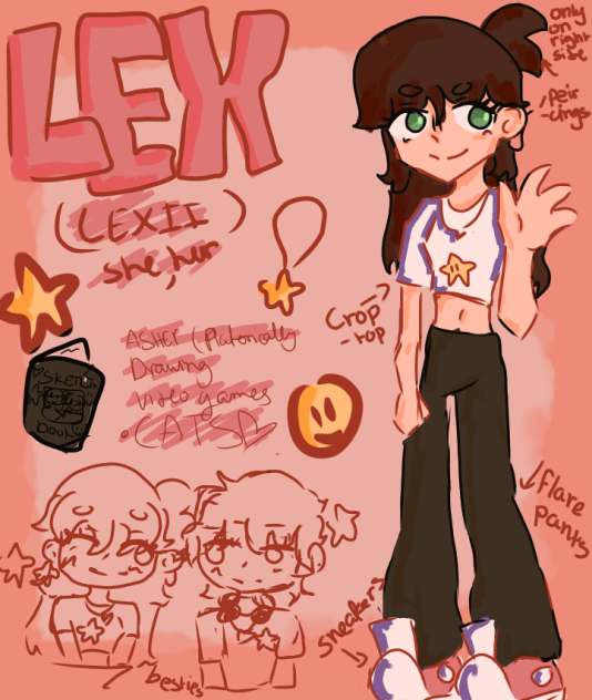 Alt Lexii ref sheet