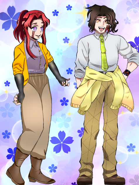 Masako & shizu in kimetsu academy