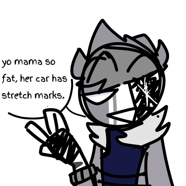 REALLY R E A L L Y old drawing of ruv