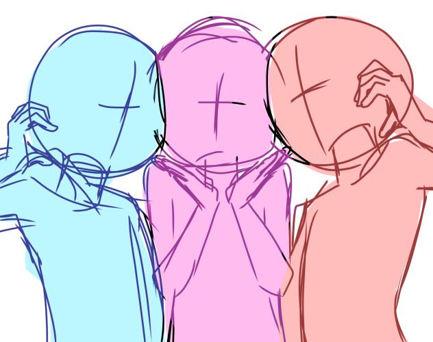 合作　3人