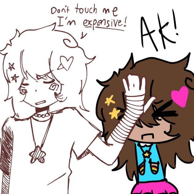 Two artstyles interacting…