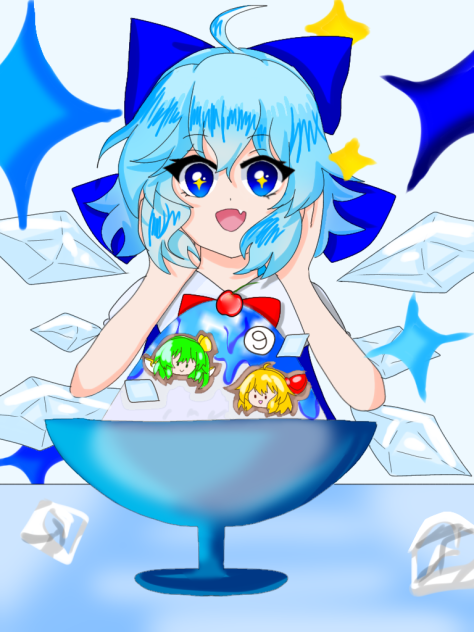 かき氷×チルノ
