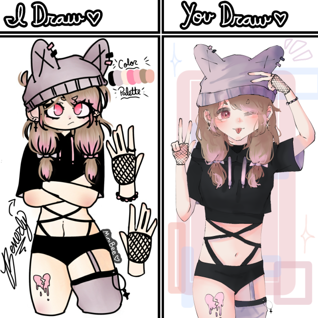 I Draw You Draw with Mini Bee