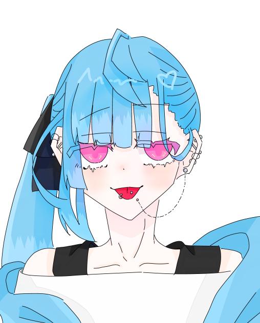 ピアスが描きたかった‼︎