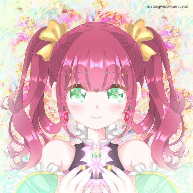 ミス・ストロベリー(星川ヤヨイさんの線画お借りしました！)