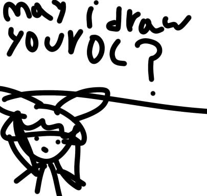 May I draw ur oc