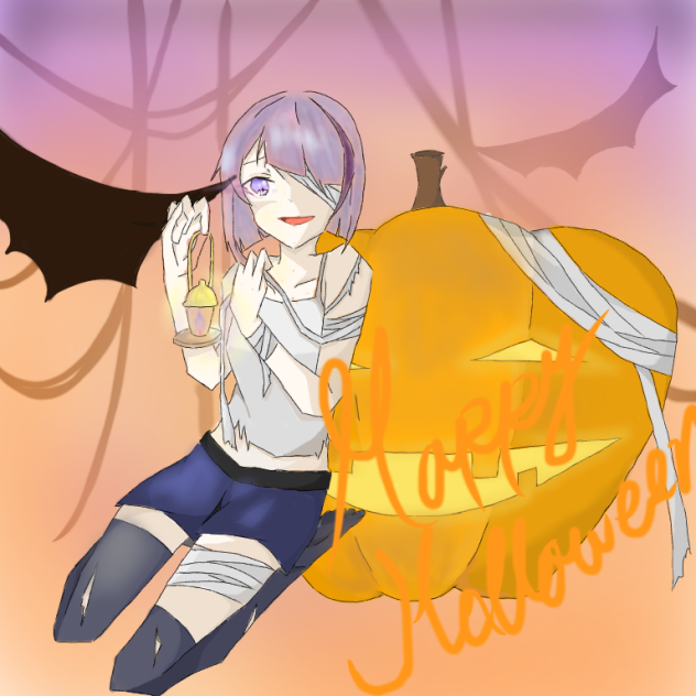 ハロウィン🎃 色付き