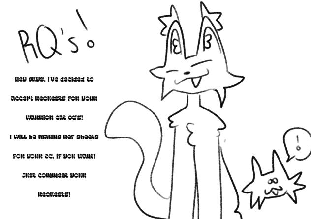 Warrior OCs reqs