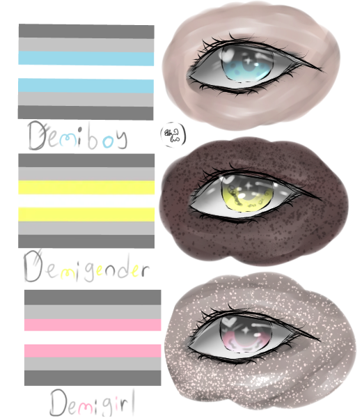 LGBTQ+ Flags as Eyes 2