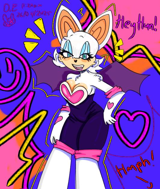 Rouge the bat! 🩷