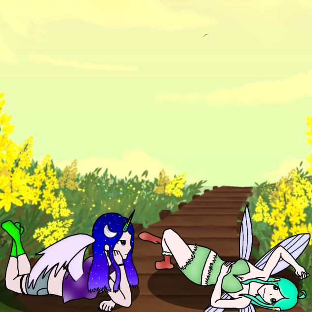 Willow e Bursty - ibisPaint