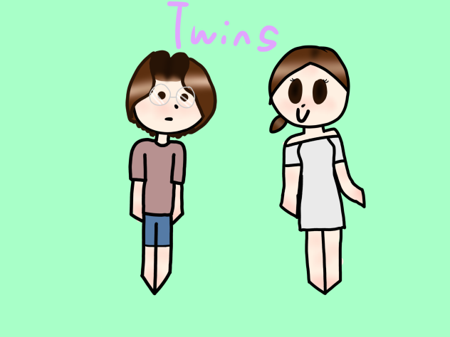 Me and mah twinsie!