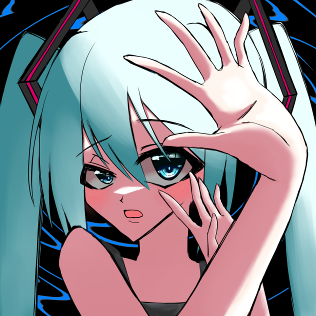 初音ミク描いたよ〰︎