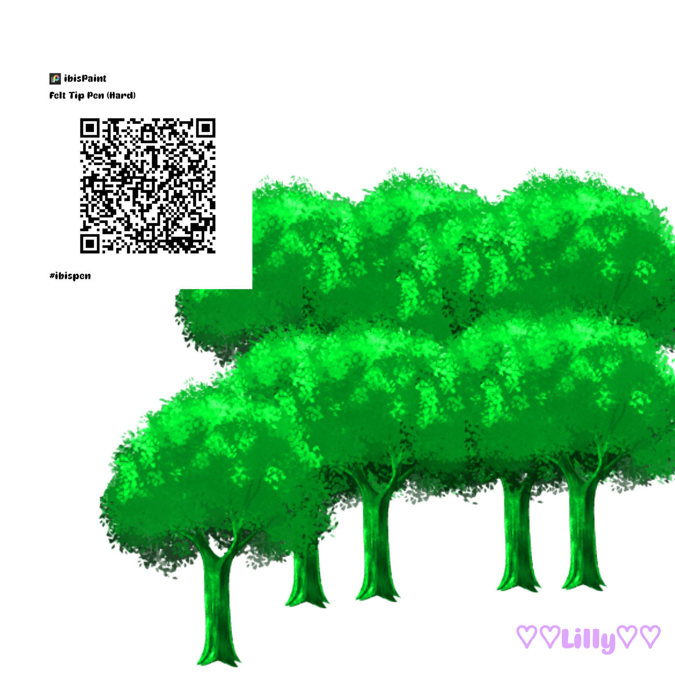 tree brush - ibisPaint