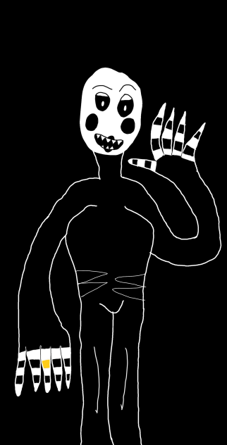 Nightmarionne Fnaf 4 speedpaint